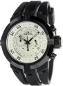 Invicta 0846 Force Collection Chronograph White Dial Black Polyurethane Watch | Free Shipping