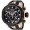 Invicta 0361 Men's Reserve Venom Collection Chronograph Black Polyurethane Watch | Free Shipping