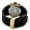 Invicta 0844 Force Collection Chronograph Gold Dial Black Polyurethane Watch