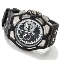 Invicta 0636 Reserve Men's Akula Swiss Made Quartz Chronograph Polyurethane Strap Watch | Free Shipping