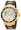 Invicta 0478 Men's Corduba Collection Chronograph Black Polyurethane and 18k Gold-Plated Watch | Free Shipping