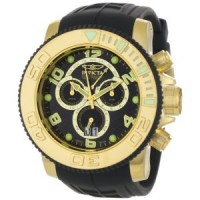 Invicta 0415 Men's Pro Diver Collection Sea Hunter Chronograph Black Polyurethane Watch | Free Shipping