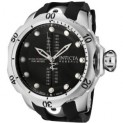 Invicta 0804 Reserve Venom Collection GMT Black Polyurethane Watch | Free Shipping