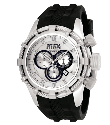 Invicta 1226 Men's Reserve Bolt Swiss Made Collection Chronograph Polyurethane Watch | Free Shipping