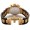 Invicta 0478 Men's Corduba Collection Chronograph Black Polyurethane and 18k Gold-Plated Watch | Free Shipping