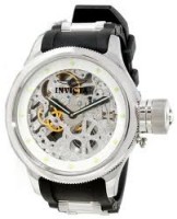 Invicta 1242 Mens Russian Diver Skeletonized Mechanical Watch | Free Shipping