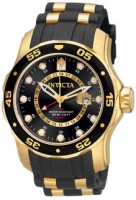Invicta Pro Diver GMT Black Dial Watch